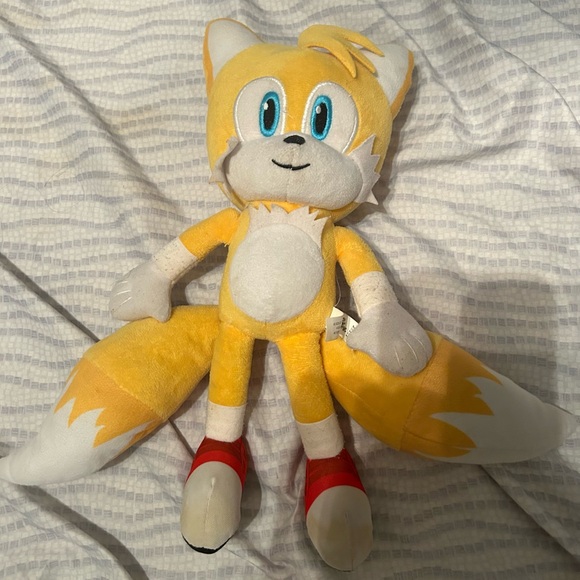 Sonic The Hedgehog Yellow Tails Sega Toy Factory 12" Plush - Picture 4 of 4